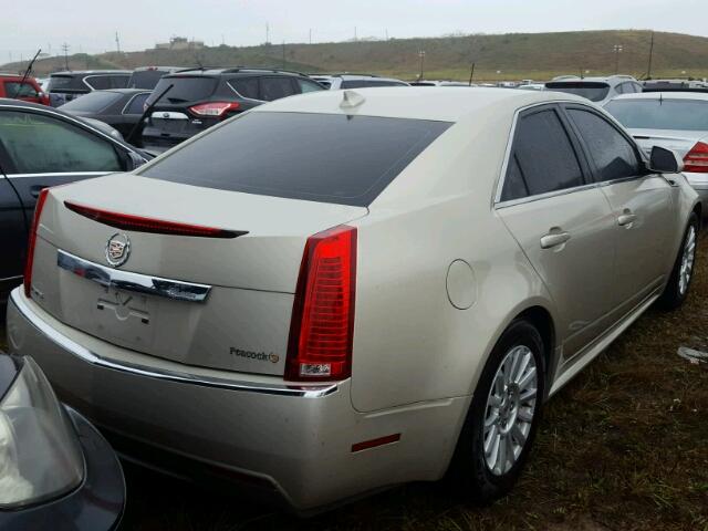 1G6DE5E56D0164057 - 2013 CADILLAC CTS GOLD photo 4