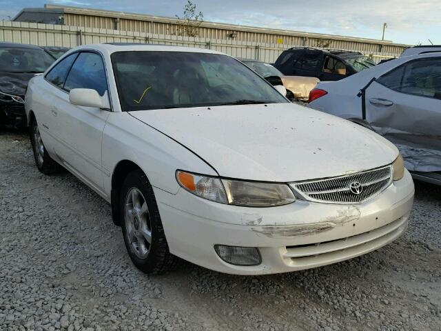 2T1CF28P0YC355633 - 2000 TOYOTA CAMRY SOLA WHITE photo 1