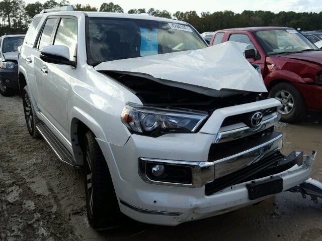 JTEZU5JR8G5143082 - 2016 TOYOTA 4RUNNER SR WHITE photo 1