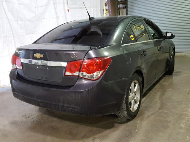 1G1PC5SB3E7239745 - 2014 CHEVROLET CRUZE LT BLUE photo 4