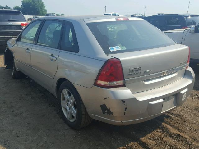 1G1ZT61876F155780 - 2006 CHEVROLET MALIBU MAX ვერცხლისფერი ფოტო 3
