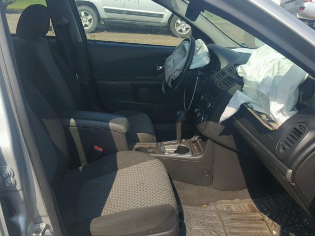 1G1ZT61876F155780 - 2006 CHEVROLET MALIBU MAX ვერცხლისფერი ფოტო 5