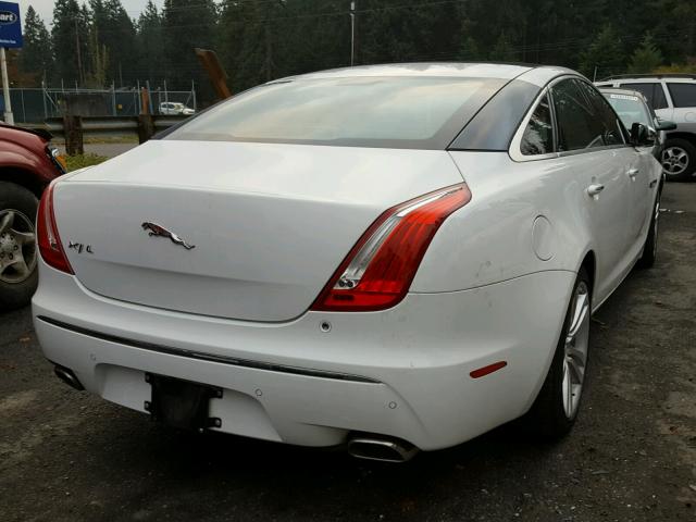 SAJWA2GB4CLV27537 - 2012 JAGUAR XJL BASE WHITE photo 4