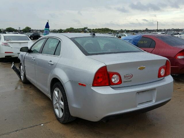 1G1ZB5E09CF109025 - 2012 CHEVROLET MALIBU GRAY photo 3