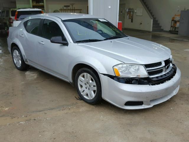 1B3BD4FB5BN579202 - 2011 DODGE AVENGER EX SILVER photo 1