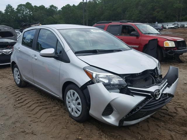 VNKKTUD37HA081300 - 2017 TOYOTA YARIS L SILVER photo 1