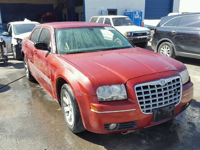 2C3KA53G37H742821 - 2007 CHRYSLER 300 TOURIN RED photo 1