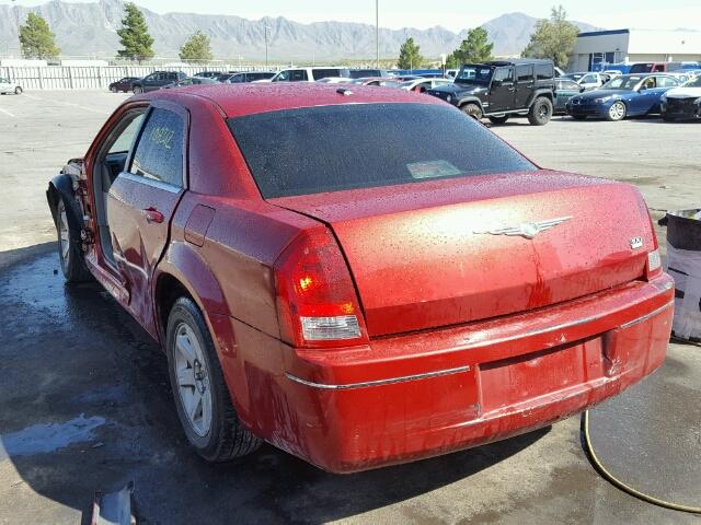 2C3KA53G37H742821 - 2007 CHRYSLER 300 TOURIN RED photo 3