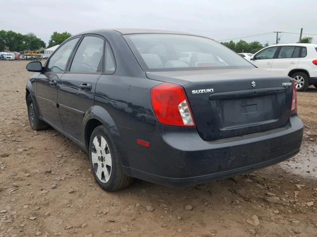 KL5JD56Z98K958734 - 2008 SUZUKI FORENZA BA BLACK photo 3