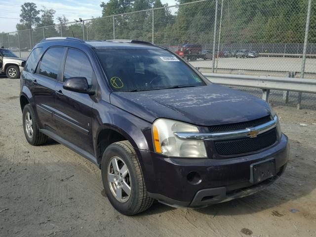 2CNDL73F776105990 - 2007 CHEVROLET EQUINOX LT BLACK photo 1