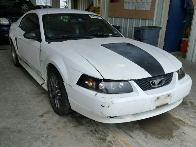 1FAFP4045YF310398 - 2000 FORD MUSTANG WHITE photo 1