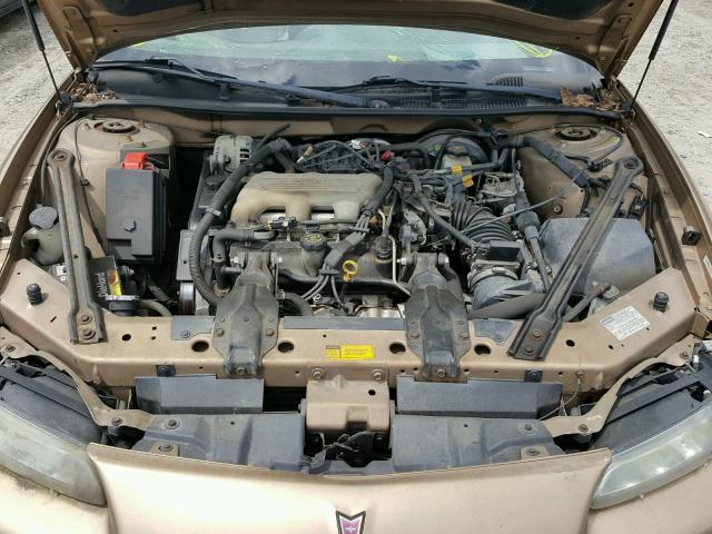 1G2WJ52M3WF227665 - 1998 PONTIAC GRAND PRIX GOLD photo 7
