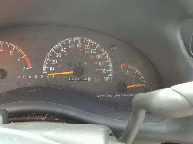 1G2WJ52M3WF227665 - 1998 PONTIAC GRAND PRIX GOLD photo 8