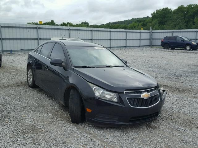 1G1PF5S9XB7159388 - 2011 CHEVROLET CRUZE LT BLACK photo 1