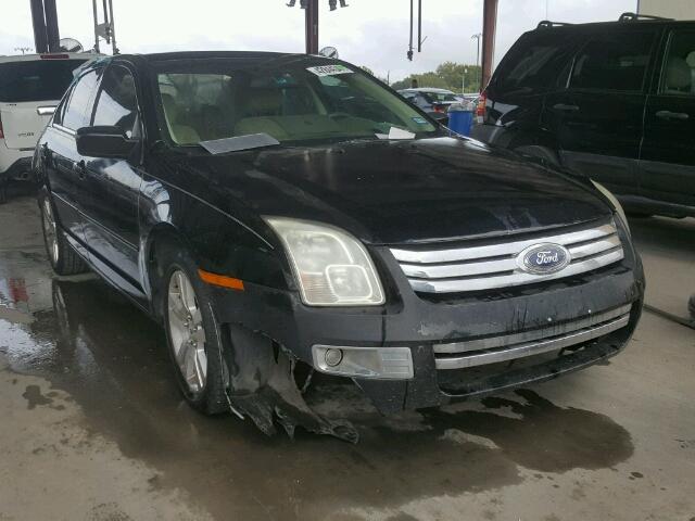 3FAFP08146R223613 - 2006 FORD FUSION BLACK photo 1