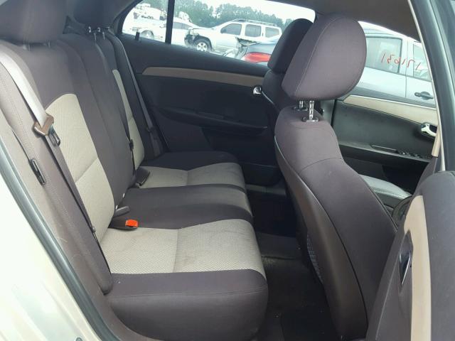 1G1ZA5E10BF163033 - 2011 CHEVROLET MALIBU LS Qızıl foto 6