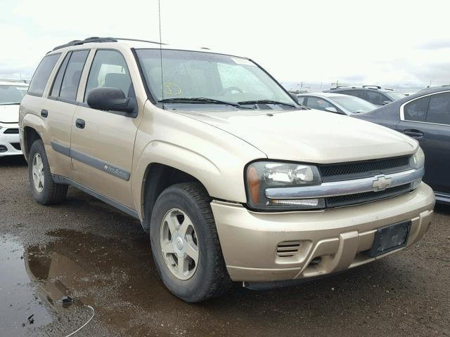 1GNDT13S942331317 - 2004 CHEVROLET TRAILBLAZE GOLD photo 1