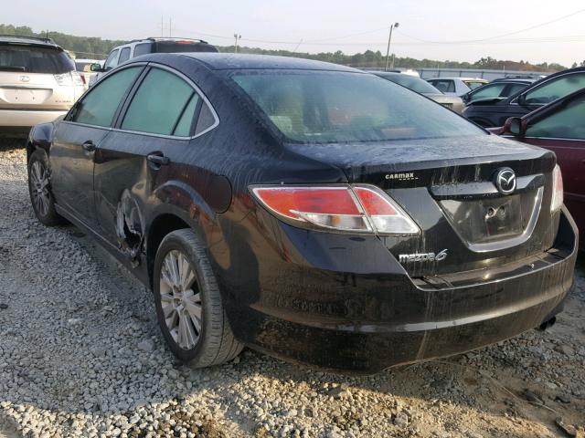 1YVHP82A895M40402 - 2009 MAZDA 6 BLACK photo 3