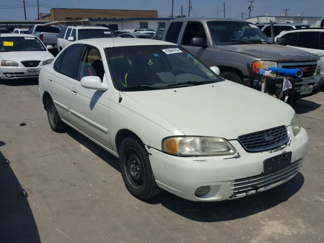 3N1CB51D7YL316910 - 2000 NISSAN SENTRA BAS WHITE photo 1