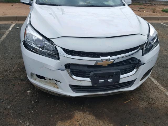 1G11C5SLXFF316665 - 2015 CHEVROLET MALIBU 1LT WHITE photo 9
