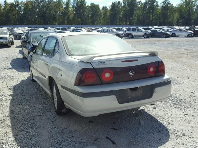 2G1WH52KX39384807 - 2003 CHEVROLET IMPALA LS GRAY photo 3