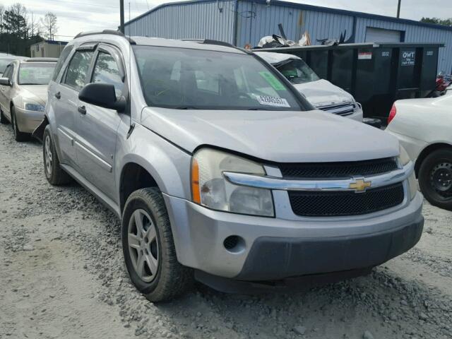 2CNDL13F466149635 - 2006 CHEVROLET EQUINOX LS SILVER photo 1