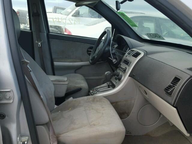 2CNDL13F466149635 - 2006 CHEVROLET EQUINOX LS SILVER photo 5