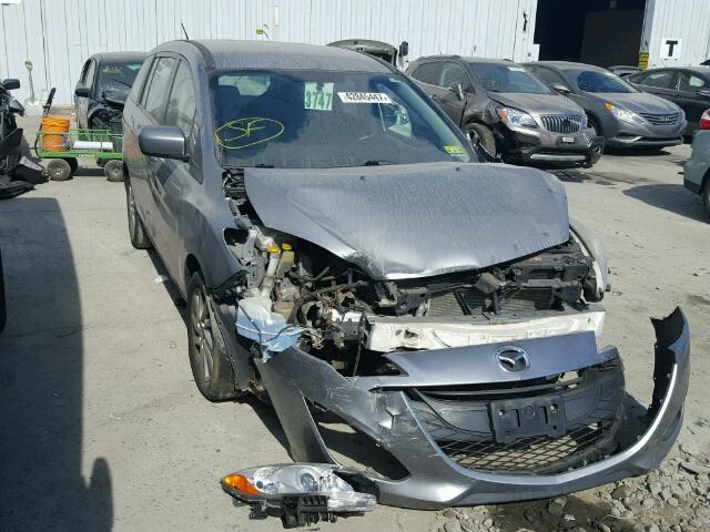 JM1CW2BL6C0113986 - 2012 MAZDA 5 GRAY photo 1