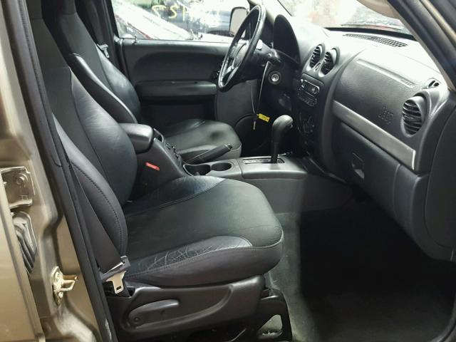 1J4GL38K13W722716 - 2003 JEEP LIBERTY RE GOLD photo 5