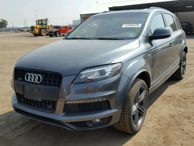 WA1DGAFE2CD006119 - 2012 AUDI Q7 PRESTIG GRAY photo 2