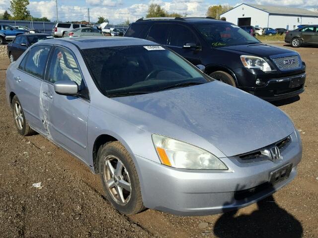 1HGCM55864A127608 - 2004 HONDA ACCORD EX SILVER photo 1