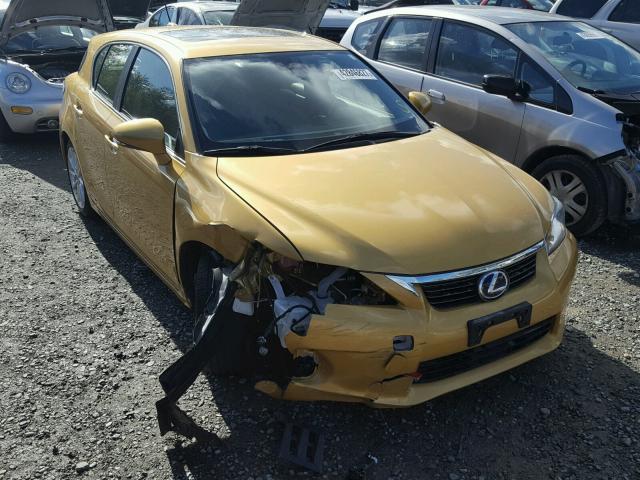 JTHKD5BH3C2122467 - 2012 LEXUS CT 200 GOLD photo 1