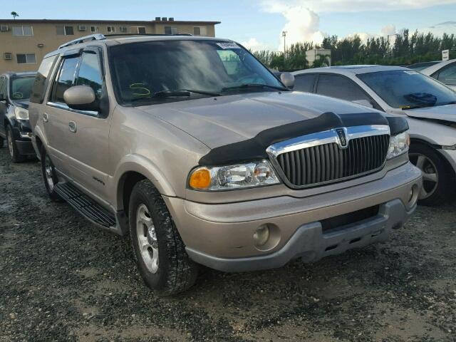 5LMEU27R81LJ11866 - 2001 LINCOLN NAVIGATOR BEIGE photo 1