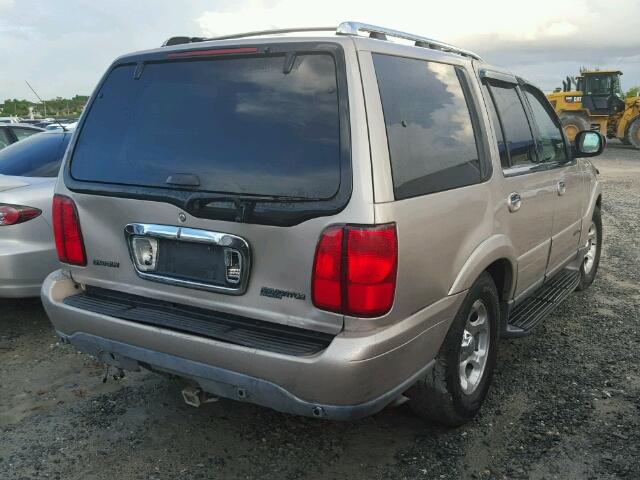 5LMEU27R81LJ11866 - 2001 LINCOLN NAVIGATOR BEIGE photo 4