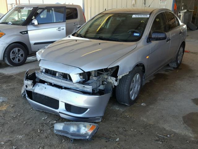 JA3AU16U48U017945 - 2008 MITSUBISHI LANCER DE SILVER photo 2