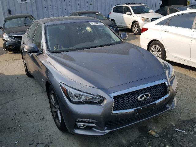 JN1EV7AR0HM841000 - 2017 INFINITI Q50 PREMIU CHARCOAL photo 1