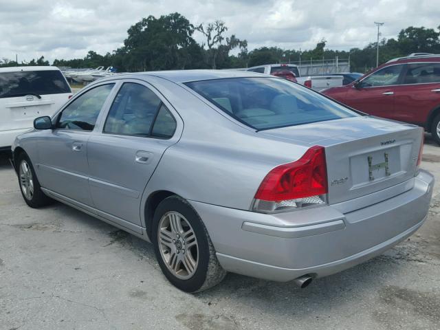 YV1RS592752450298 - 2005 VOLVO S60 2.5T SILVER photo 3