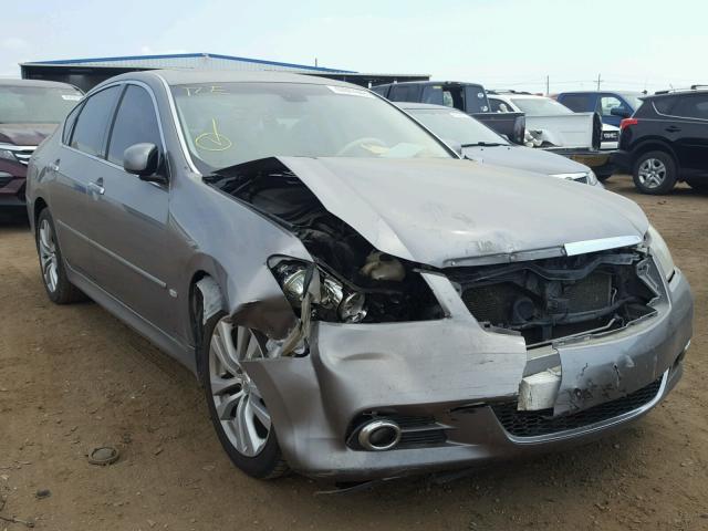 JNKBY01F68M550598 - 2008 INFINITI M45 GRAY photo 1