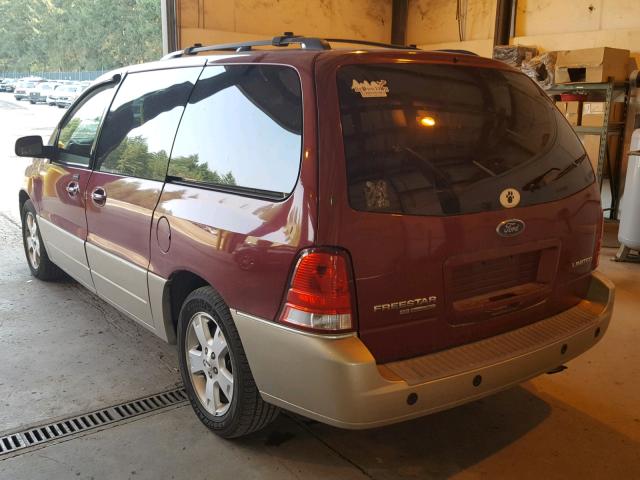 2FMDA58284BB22476 - 2004 FORD FREESTAR L BURGUNDY photo 3