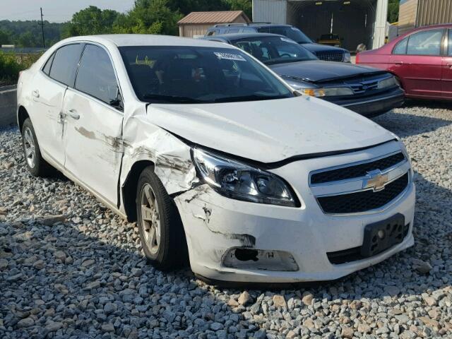 1G11B5SA1DF346099 - 2013 CHEVROLET MALIBU LS WHITE photo 1