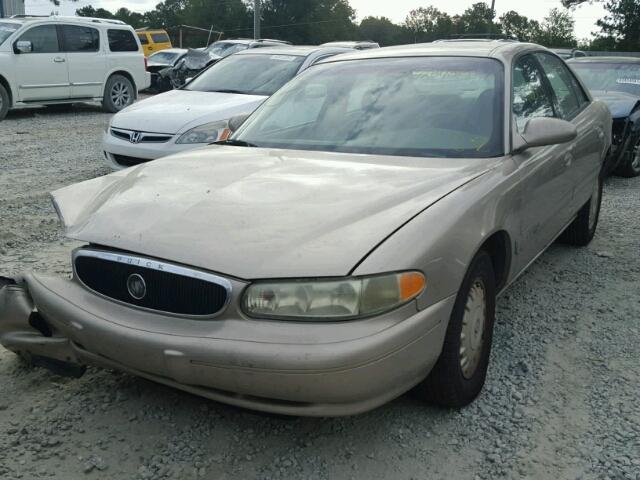 2G4WS52J7Y1130344 - 2000 BUICK CENTURY TAN photo 2