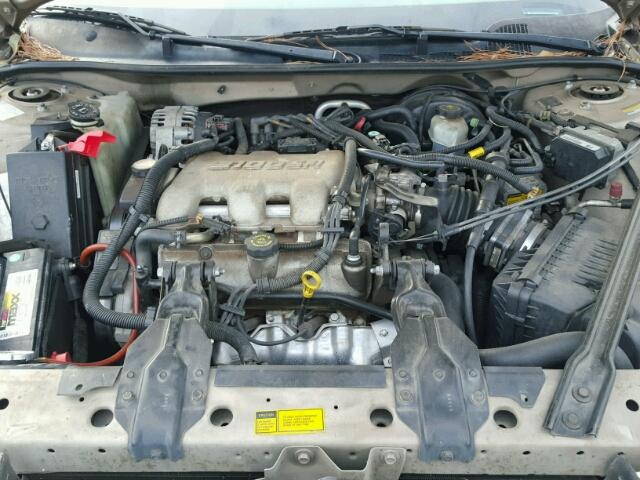 2G4WS52J7Y1130344 - 2000 BUICK CENTURY TAN photo 7