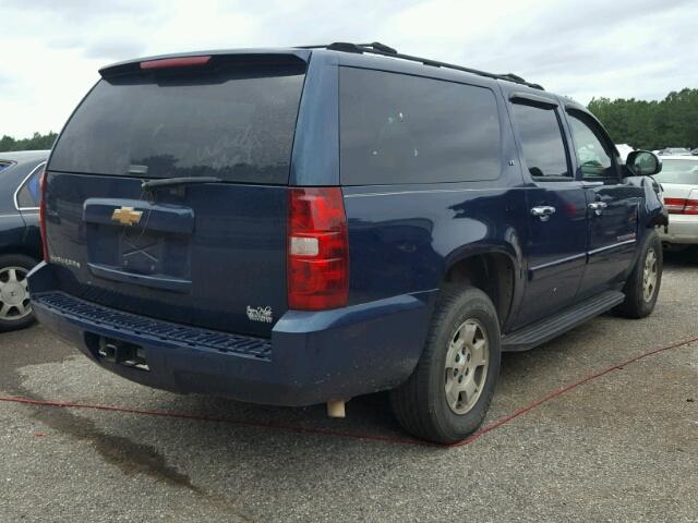 1GNFC16JX7J213959 - 2007 CHEVROLET SUBURBAN C BLUE photo 4