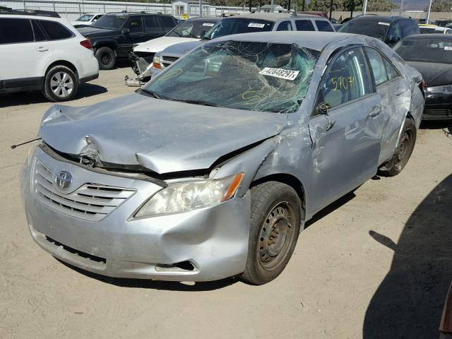 4T1BE46K57U120286 - 2007 TOYOTA CAMRY NEW SILVER photo 2