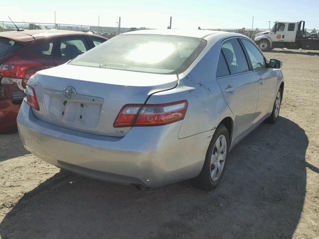4T1BE46K57U120286 - 2007 TOYOTA CAMRY NEW SILVER photo 4