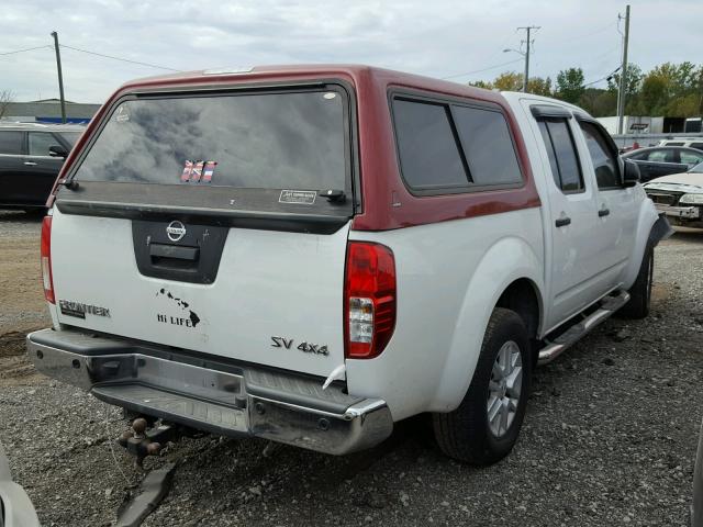 1N6AD0EVXEN725707 - 2014 NISSAN FRONTIER S WHITE photo 1