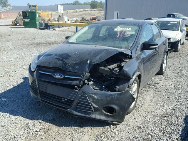 1FADP3F20EL102966 - 2014 FORD FOCUS SE BLACK photo 2