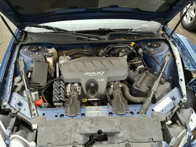 2G4WD562851298356 - 2005 BUICK LACROSSE BLUE photo 7