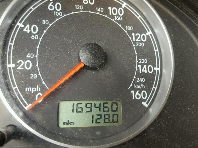 WVWTH63B61P289559 - 2001 VOLKSWAGEN PASSAT GLX SILVER photo 8