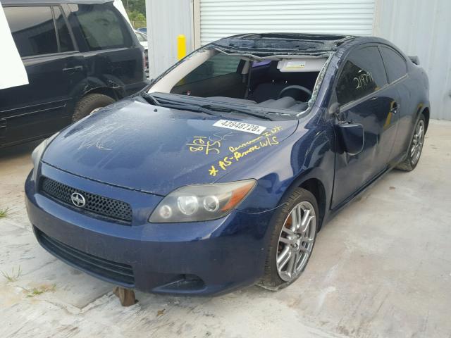 JTKDE3B75A0307009 - 2010 TOYOTA SCION TC ლურჯი ფოტო 2